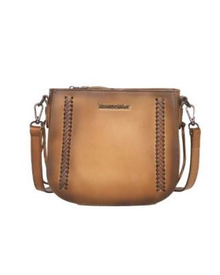 MWG01-9065 BR Montana West Genuine Leather Collection Crossbody