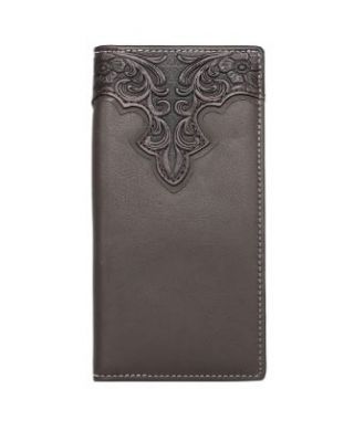 MWL-W010 CF Montana West Genuine Tooled Leather Men's Wallet Assortment Colors