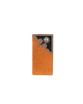 MWL-W033 BR Genuine Hair-On Leather Collection Men's Wallet