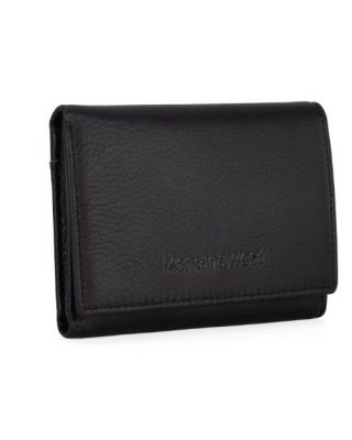 MWS04-W001 BK Montana West Genuine Leather Tri-Fold Wallet For Men Woman