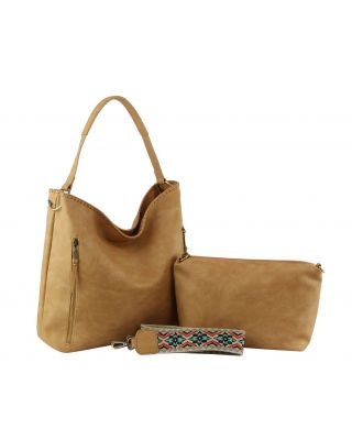 SFM-0078 TN 2PC HOBO BAGS