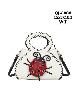 QJ-6080 WT SATCHEL LADYBUG BAG