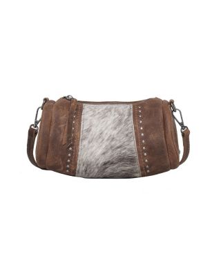 RLC-L156 CF  Montana West Real Leather Cow-Hide Collection Mini Barrel Bag