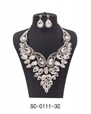 SC-0111-3C  SL/CL CASTING NECKLACE SET