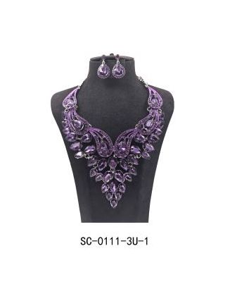 SC-0111-3U CASTINGNECKLACE SET