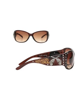 SGS-5804 CF Montana West Double Pistol Sunglasses By Pairs