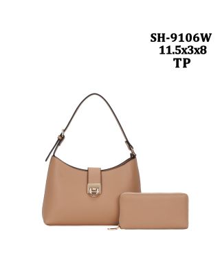 SH-9106W TP HOBO BAG WITH WALLET