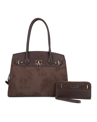 SJ60111CF SET SAUDADE  SATCHEL BAG WITH WALLET
