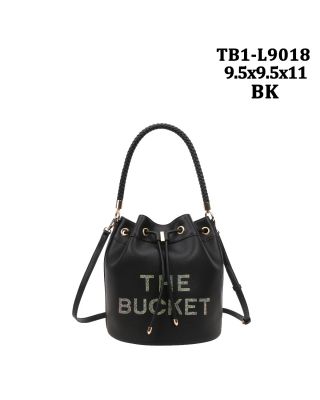 TB1-L9018 BLK drawstring bag 