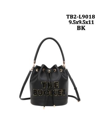 TB2-L9018 BK DRAWSTERING BAG
