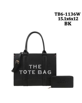 TB6-1136W BK THE TOTE BAG