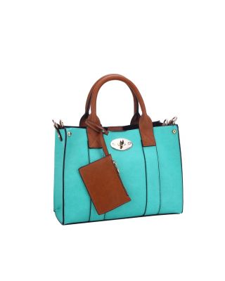 WU061 TQ FASHION SATCHEL 3 IN 1 BAG