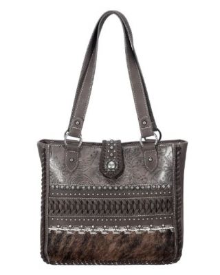 TR136-8317 CF  Trinity Ranch Hair On Cowhide Collection Concealed Carry Tote