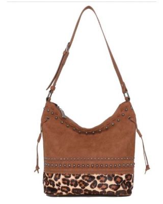 TR142G-918 LP  Trinity Ranch Hair-On Cowhide Collection Concealed Carry Hobo