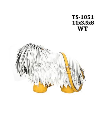 TS-1051 WT POODLE DOG BAG