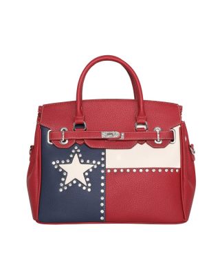 TX14-811 RD Montana West Texas Pride Collection Tote/Crossbody