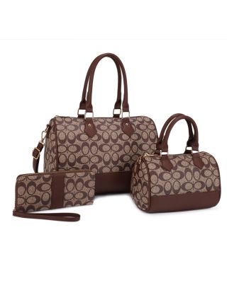 UM-31483 SET BR MONO GLAM 2 PURSE WITH WALLET