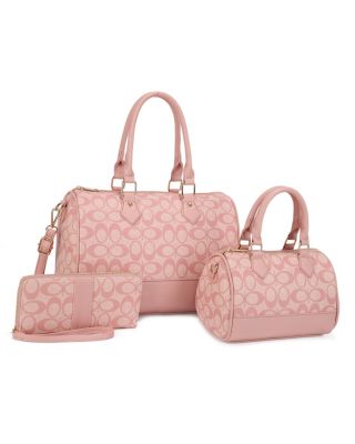 UM-31483 SET PK MONO GLAM 2 PURSE WITH WALLET
