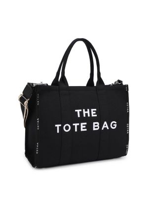 US-31409L BK DESIGNER TOTE BAG