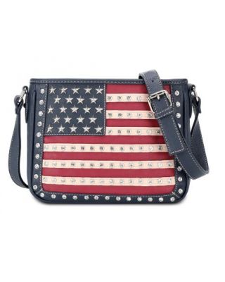 US04G-8287 NV Montana West American Pride Concealed Carry Crossbody