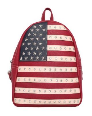 US04G-9110 RD Montana West American Pride Concealed Carry Collection Backpack