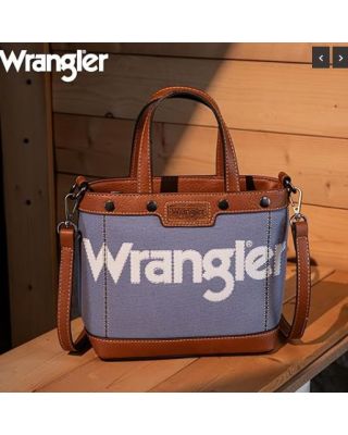 WG142-2005 JN Wrangler Canvas Mini Top Handle Tote//Crossbody