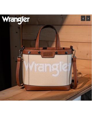 WG142-2005 TN Wrangler Canvas Mini Top Handle Tote//Crossbody