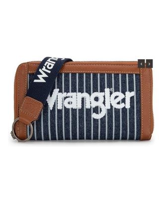 WG142-W006 NY Wrangler Logo Wallet/Wristlet