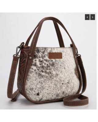 WG169-2022 CF Wrangler Genuine Hair-On Cowhide Tote/Crossbody