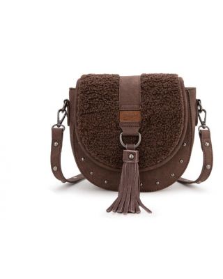 WG160-6010 CF Wrangler Sherpa Saddle Bag Crossbody