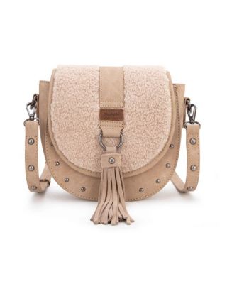 WG160-6010 KH Wrangler Sherpa Saddle Bag Crossbody