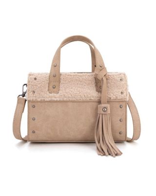 WG160-6011 KH Wrangler Sherpa Tote Crossbody