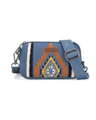 WG174-1833 JN Wrangler Southwestern Knitted Mini Crossbody/Wallet