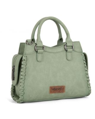 WG183-8300 GN Wrangler Carry-All Whipstitch Tote/Crossbody