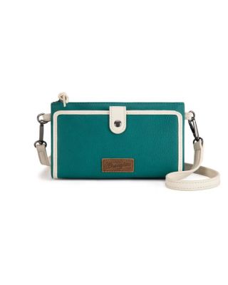 WG184-1813 TUQ Wrangler Crossbody Wallet Cardholder