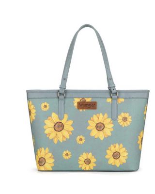 WG204-2002JN Wrangler Sunflower Print Tote Bag