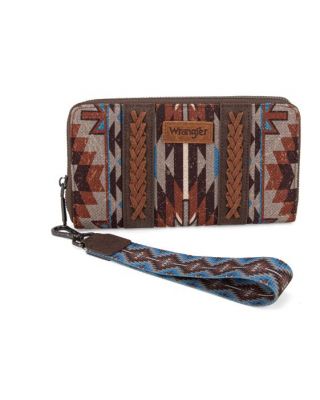 WG2213-W006 CF Wrangler Southwestern Art Print Wallet