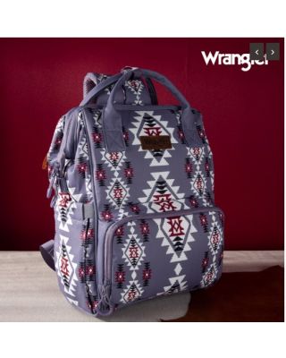 WG2204-9110 LV Wrangler Aztec Printed Callie Backpack