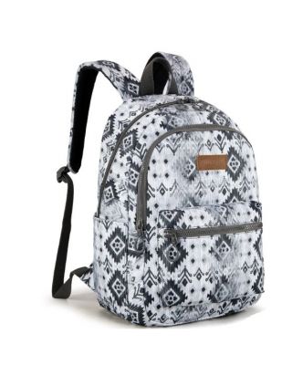 WG2206-9110 BK Wrangler Aztec Print Backpack