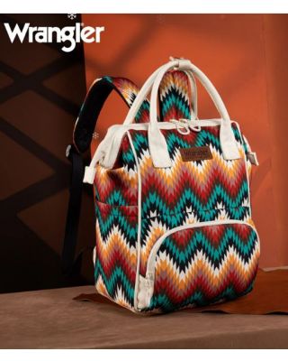 WG2211-9110 TN Wrangler Aztec Printed Callie Backpack