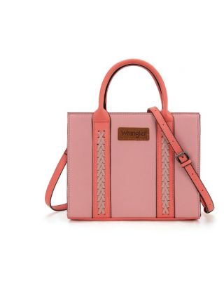 WG225-8120 PK Wrangler Whipstitch Tote/Crossbody