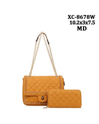 XC-8678W MD SHOULDER BAG WITH WALLET
