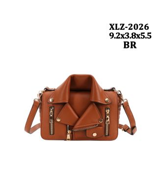 XLZ-2026 BR JACKET CROSSBODY BAG