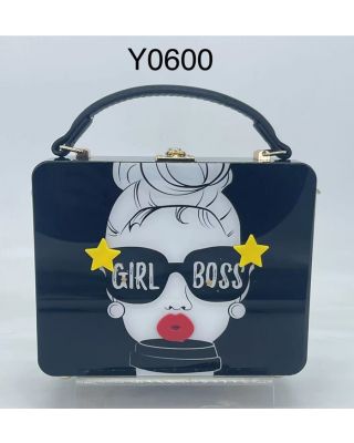 Y0600 BK GIRL BOS BOX BAG