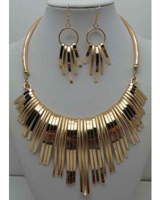 YNE3161 GD NECKLACE SET