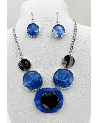 YNE5088 SBL NECKLACE SET