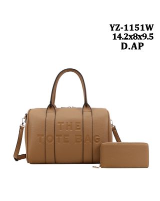 YZ-1151W D AP SATCHEL BAG WITH WALLET