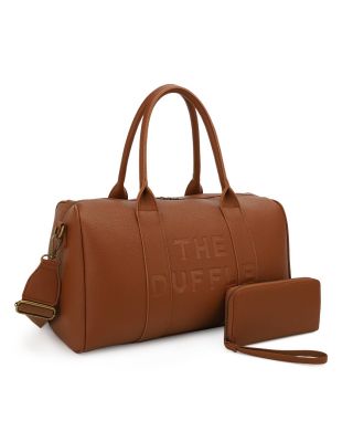 ZMW-31276 BR TRAVEL DUFFLE BAG WITH WALLET