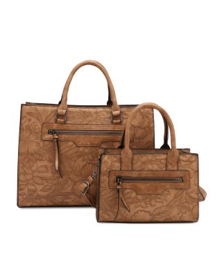 ZW-30995 CA EMBOSSED 2 BAG SETS