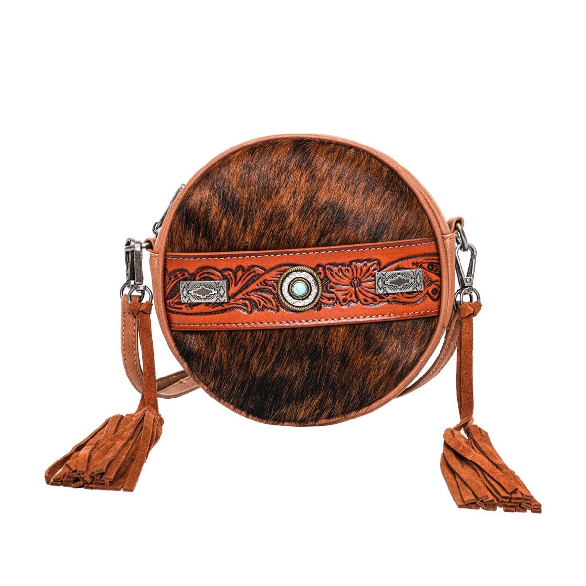 Cowhide Mini Crossbody – Rail Three Ranch